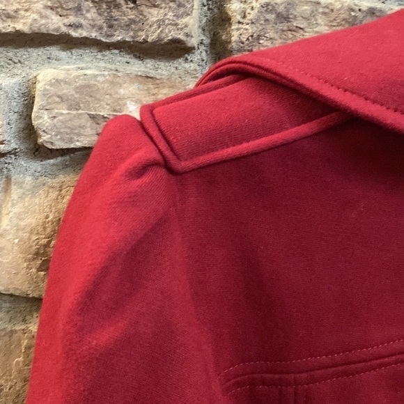 Kenneth Cole Reaction red coat with pockets. Large - Picture 6 of 13